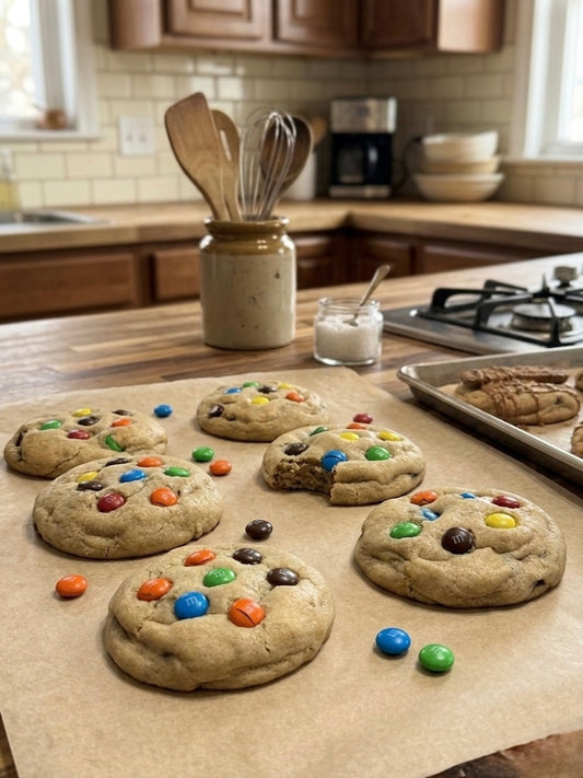 M&M cookies